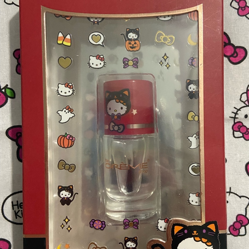Hello kitty Halloween nail decals